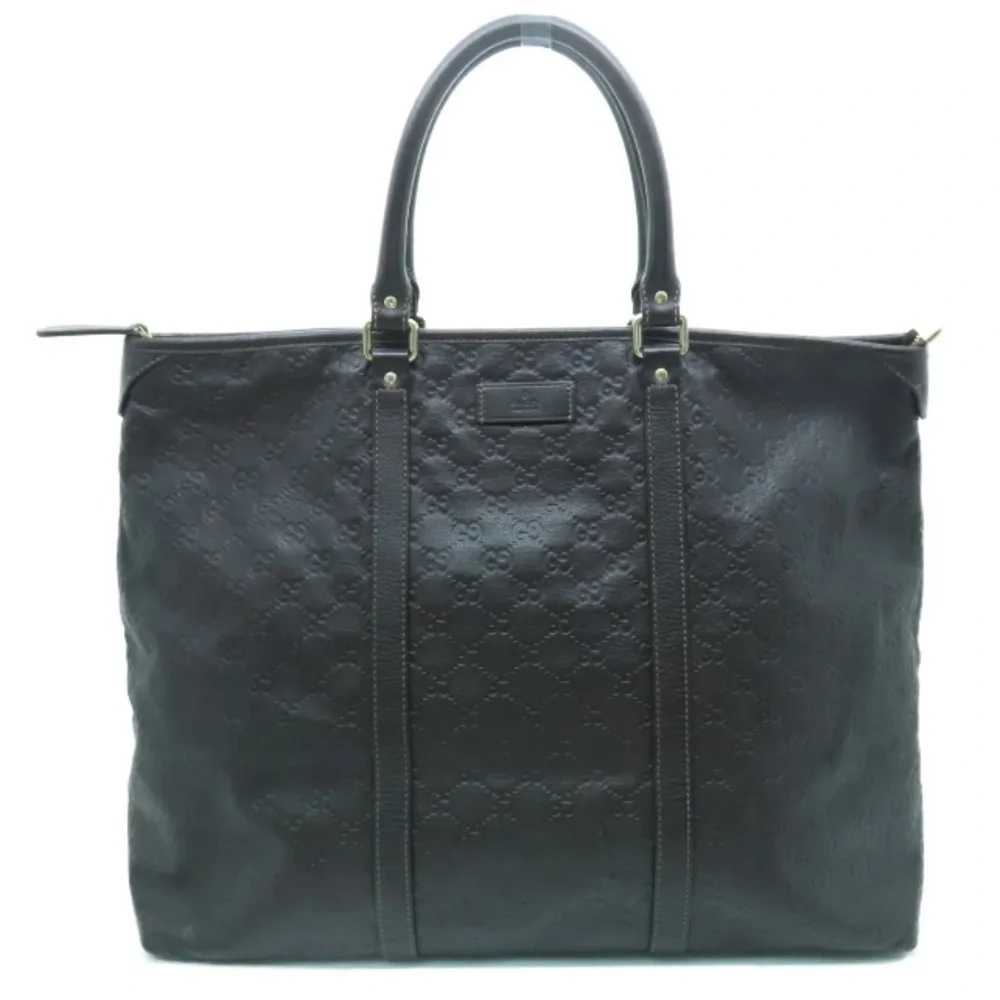 💎✨ X-LARGE ✨💎 LEATHER TOTE GUCCISSIMA GUCCI BEAUTIFUL - Picture 6 of 12